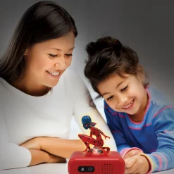 Miraculous Ladybug Digital Alarm Clock with Nightlight