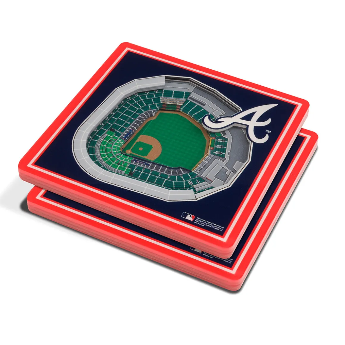 MLB 3D Stadium Coasters (Set of 4)