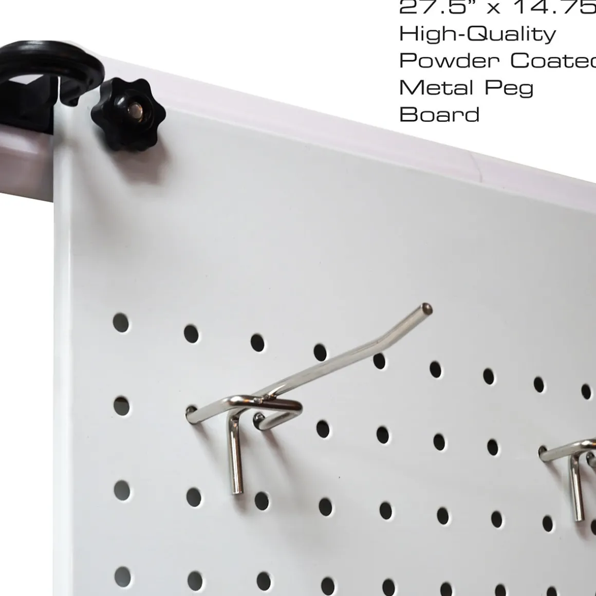 Modular 5 Fishing Rod Rack and Tackle Organizer