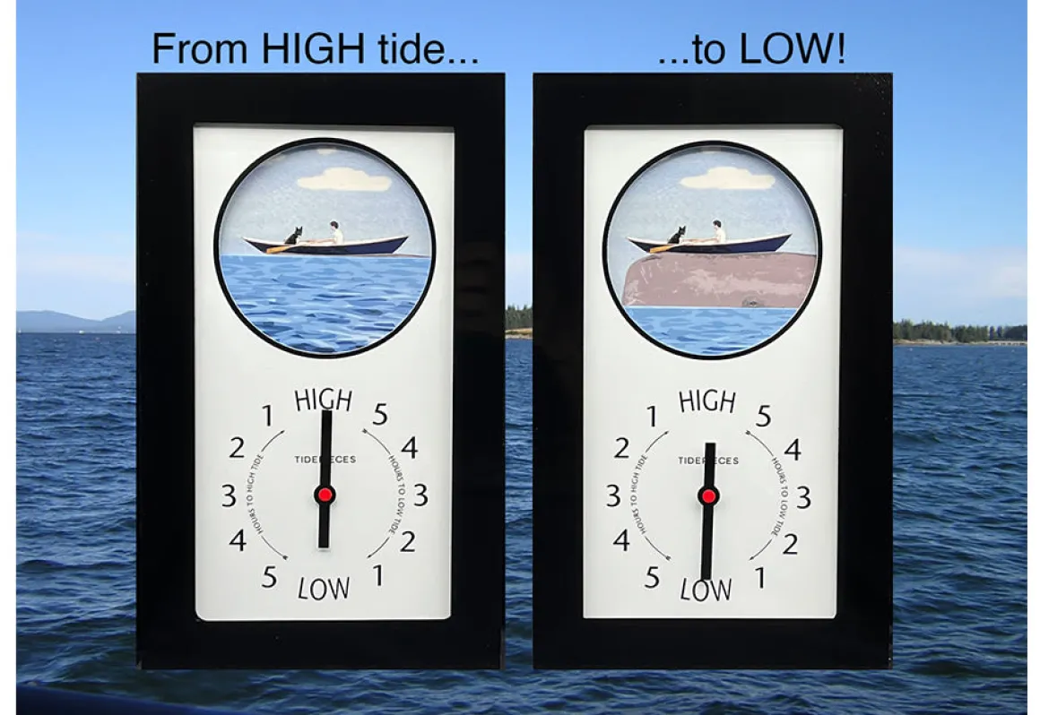 Moving Tide Clock