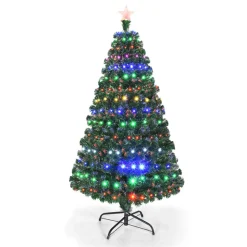 Multicolor Pre-lit Artificial Christmas Tree