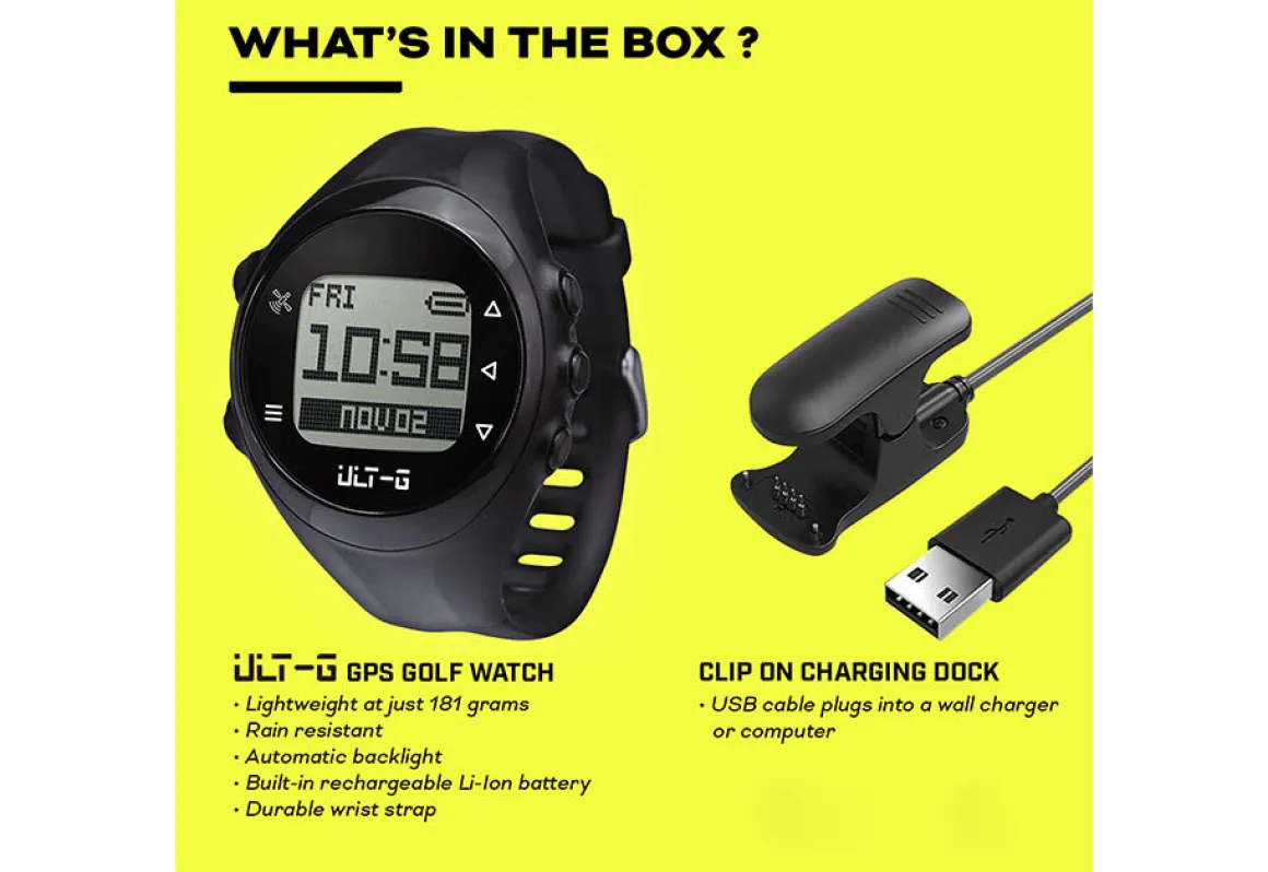 Multi-Functional GPS Golf Watch
