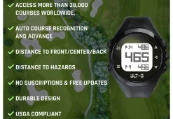 Multi-Functional GPS Golf Watch