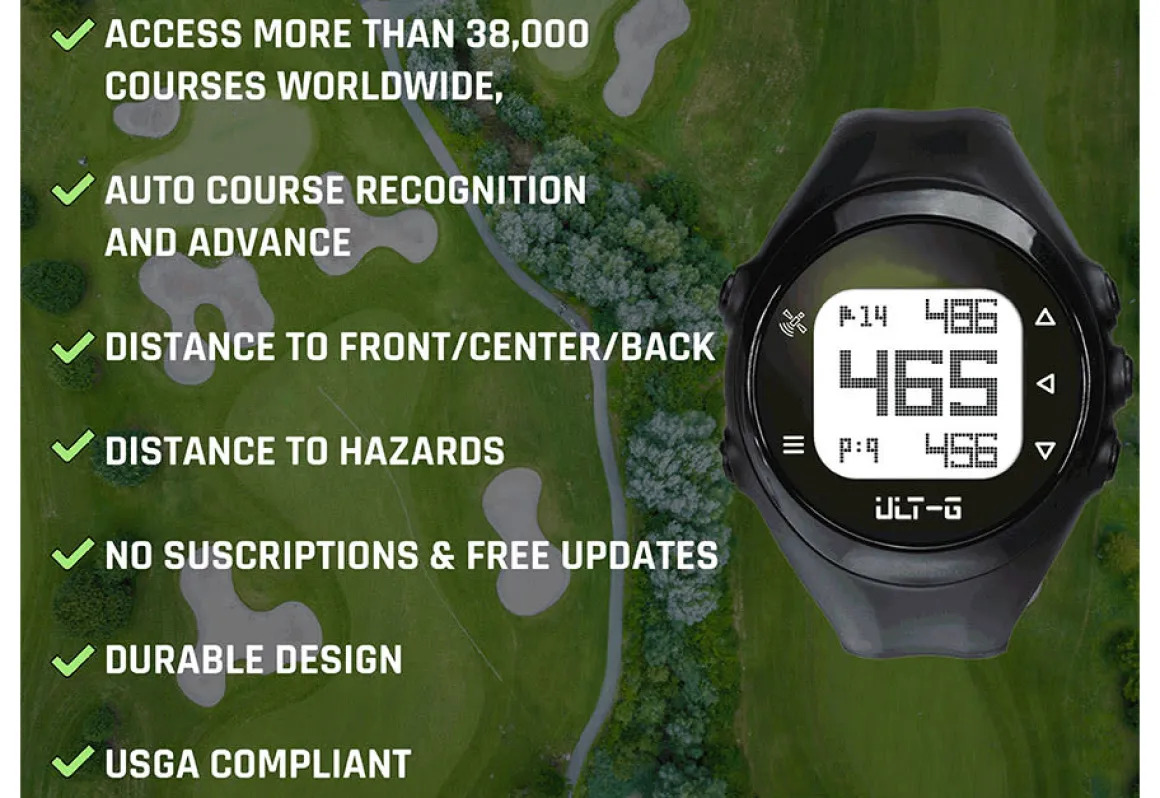 Multi-Functional GPS Golf Watch