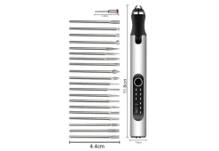 Multi-Surface Cordless Engraving Pen