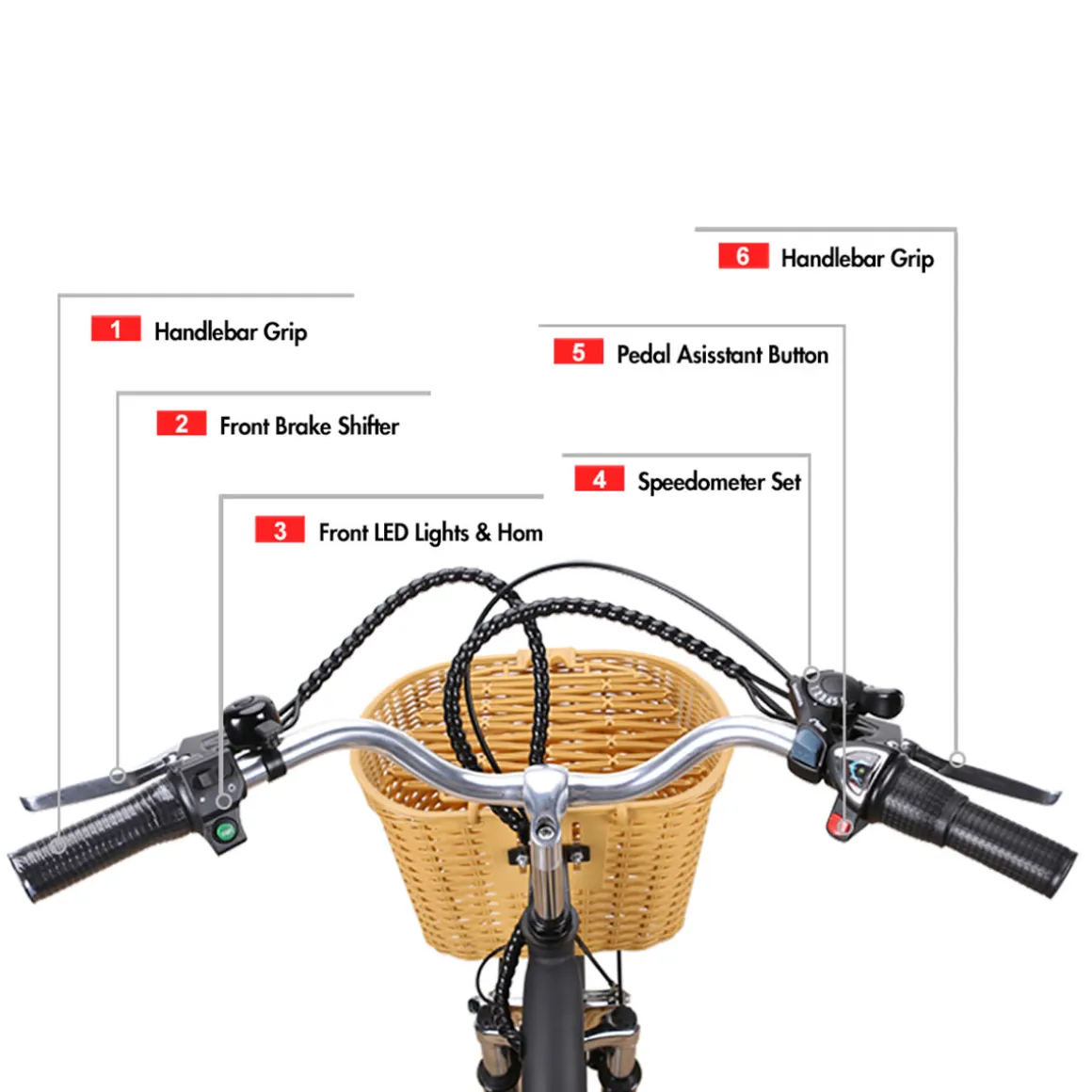 NAKTO Camel Electric Bike