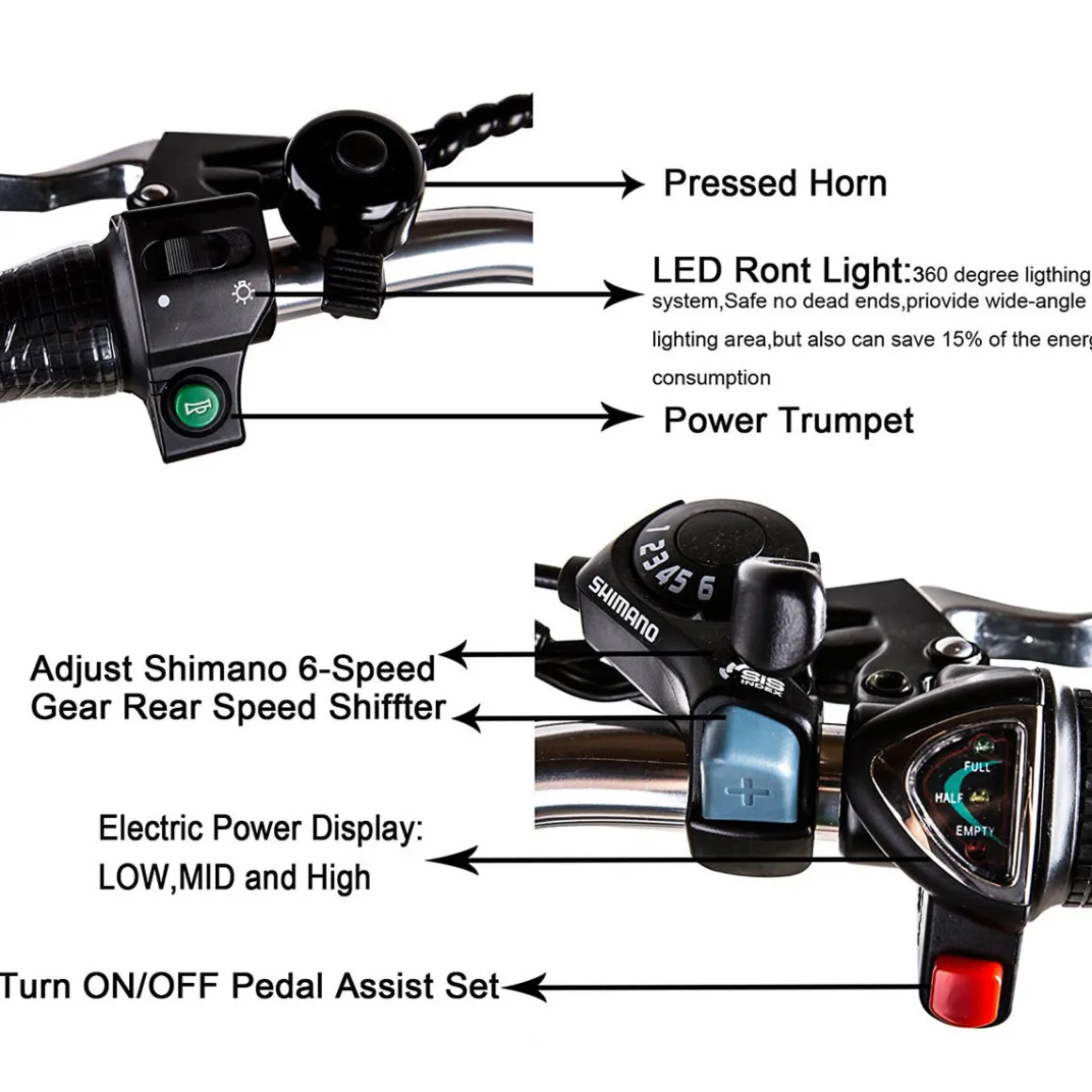 NAKTO Camel Electric Bike