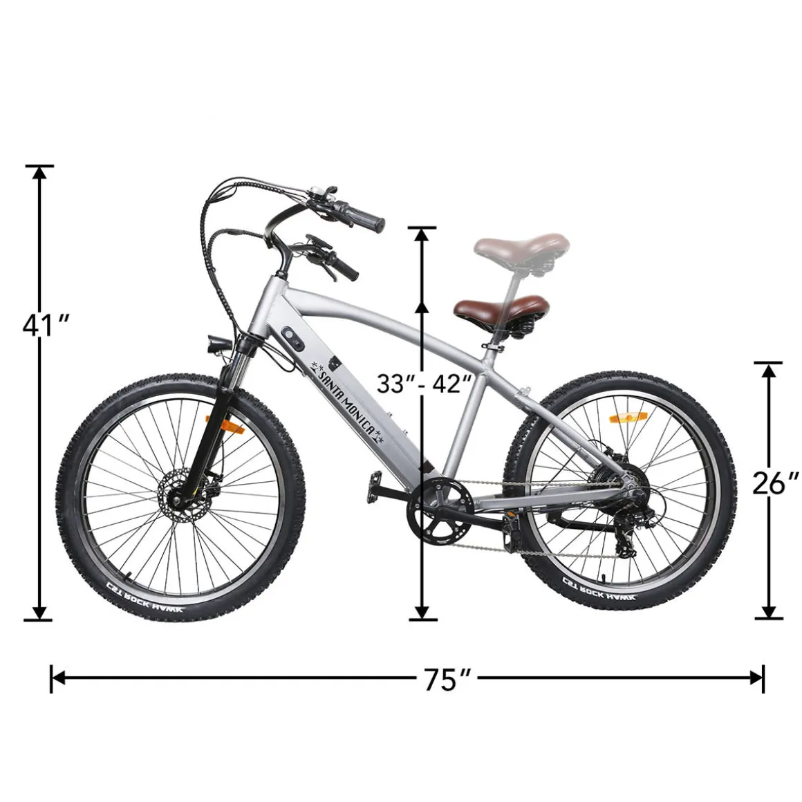 NAKTO Santa Monica Electric Bike