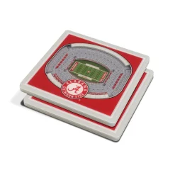 NCAA 3D Stadium Coasters (Set of 4)