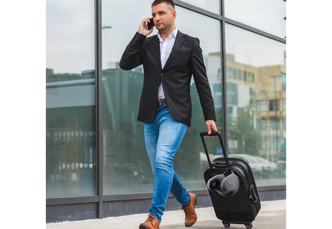 Noise Canceling Travel Pillow