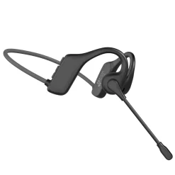 Noise-Canceling Boom Microphone Headphones