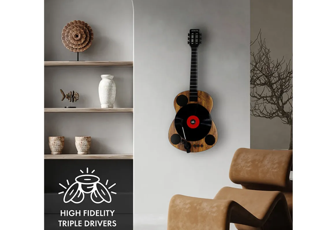 Novelty Guitar Turntable