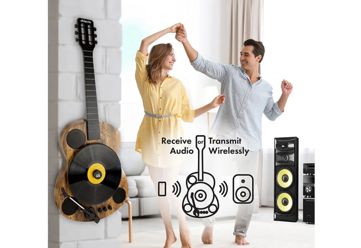 Novelty Guitar Turntable