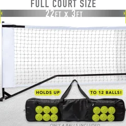 Official Size Pickleball Net Set