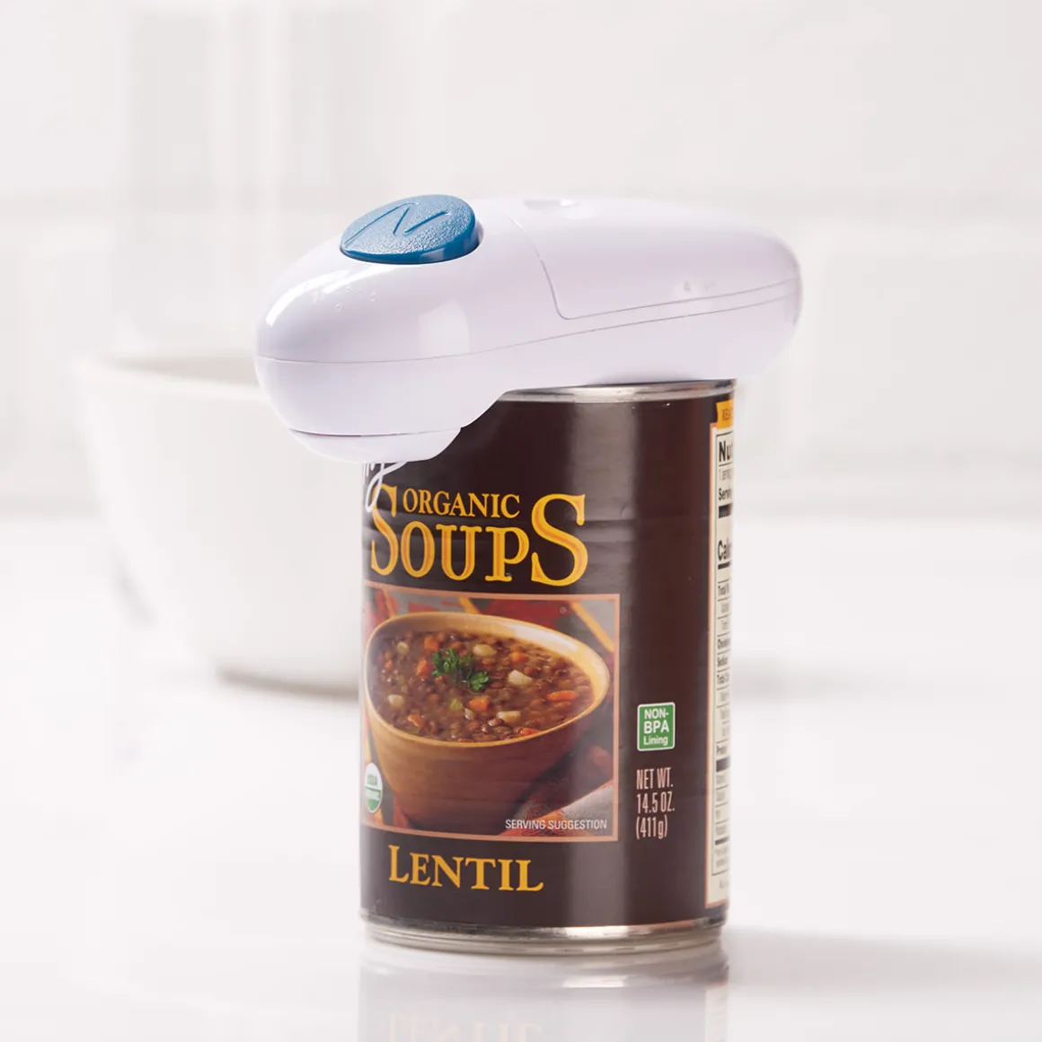 One Touch Can Opener by Sharper Image