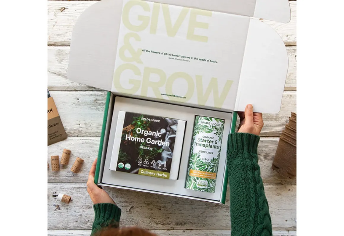 Organic Home Garden Gift Box Set