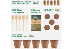 Organic Home Garden Seed Kits