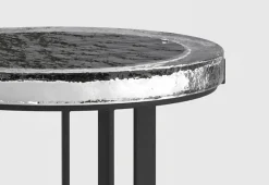 Outdoor Solar Powered LED Garden Table (Set of 2)