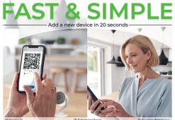 1080P Indoor Smart Security Camera with Wi-Fi