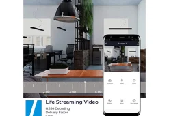1080P Indoor Smart Security Camera with Wi-Fi