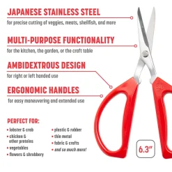 2-Pack Kitchen Scissors