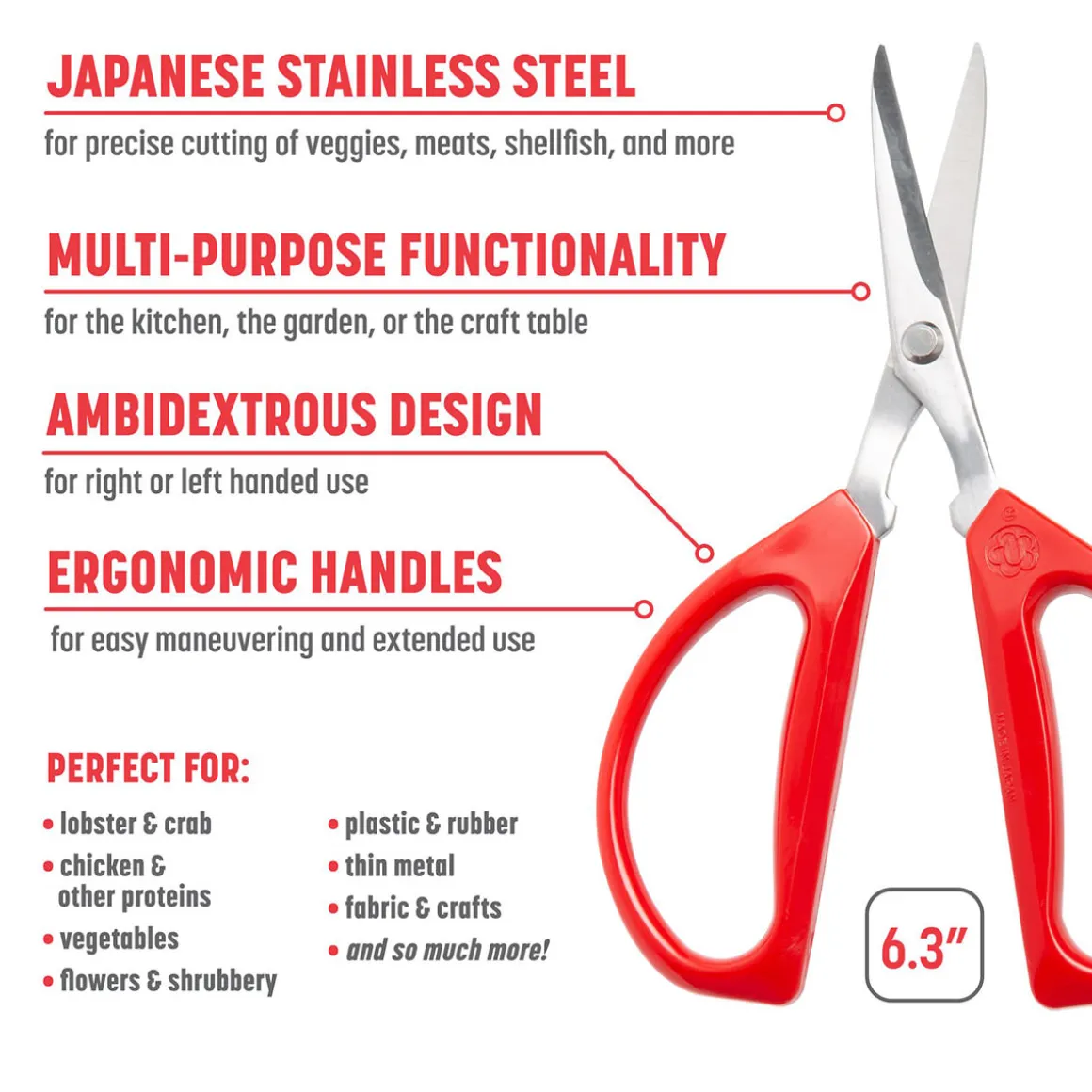 2-Pack Kitchen Scissors