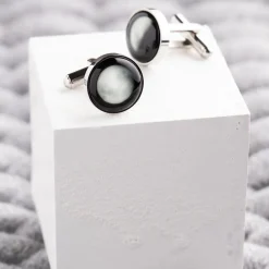 Personalized Choose Your Moon Phase Moonrise Cufflinks