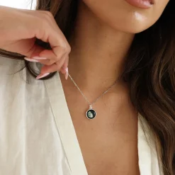 Personalized Choose Your Moon Phase Charmed Simplicity Necklace