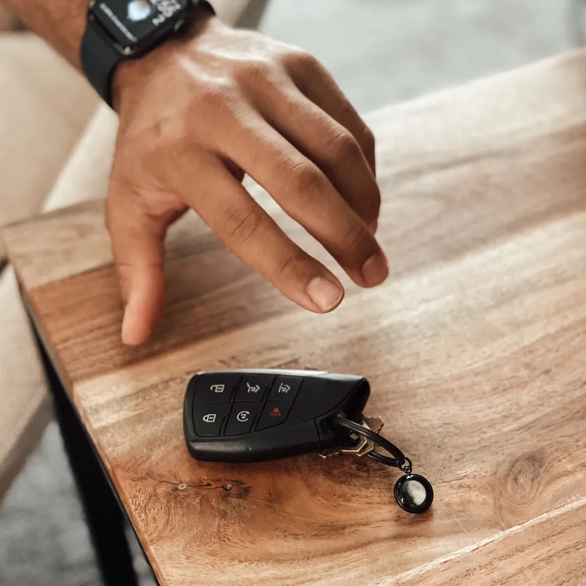 Personalized Choose Your Moon Phase Memory Keychain