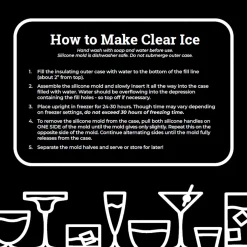 Personalized Clear Sphere Ice Cube Maker