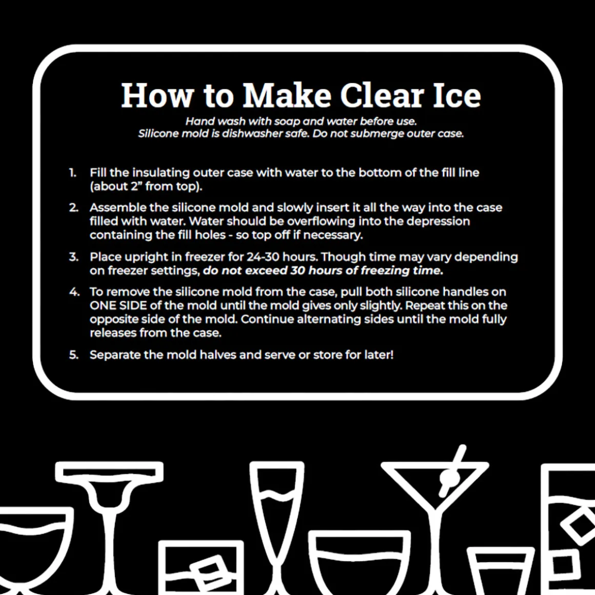 Personalized Clear Sphere Ice Cube Maker