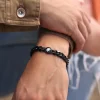 Personalized Engraved Choose Your Moon Phase Titan Bracelet