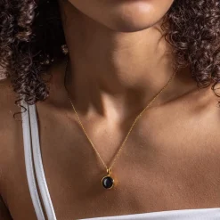 Personalized Engraved Choose Your Moon Phase Sky Light Necklace