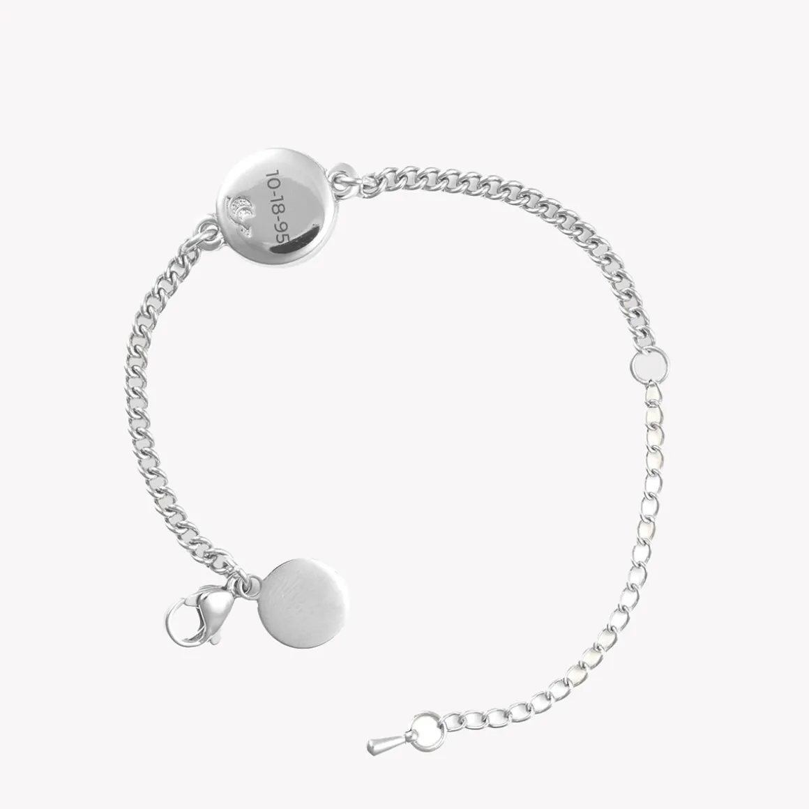 Personalized Engraved Choose Your Moon Phase Pallene Bracelet