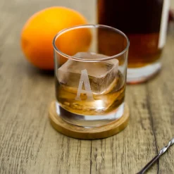 Personalized Engraved Whiskey Glasses (Set of 4)