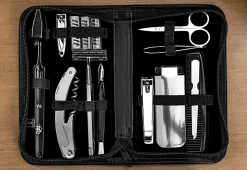 Personalized Luxury Travel Grooming Set