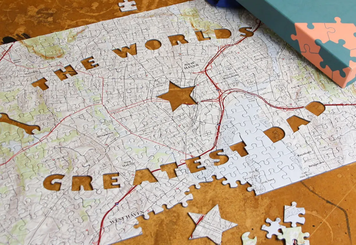Personalized World's Greatest Dad Puzzle