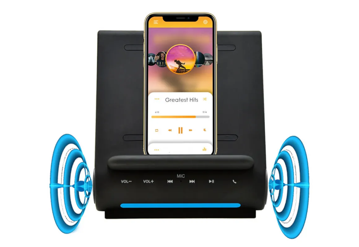 Phone Charging Speaker Hub