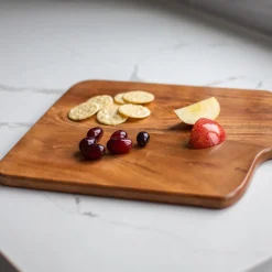 9-Piece Acacia Wood Charcuterie Board Set