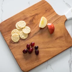 9-Piece Acacia Wood Charcuterie Board Set