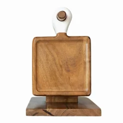 9-Piece Acacia Wood Charcuterie Board Set