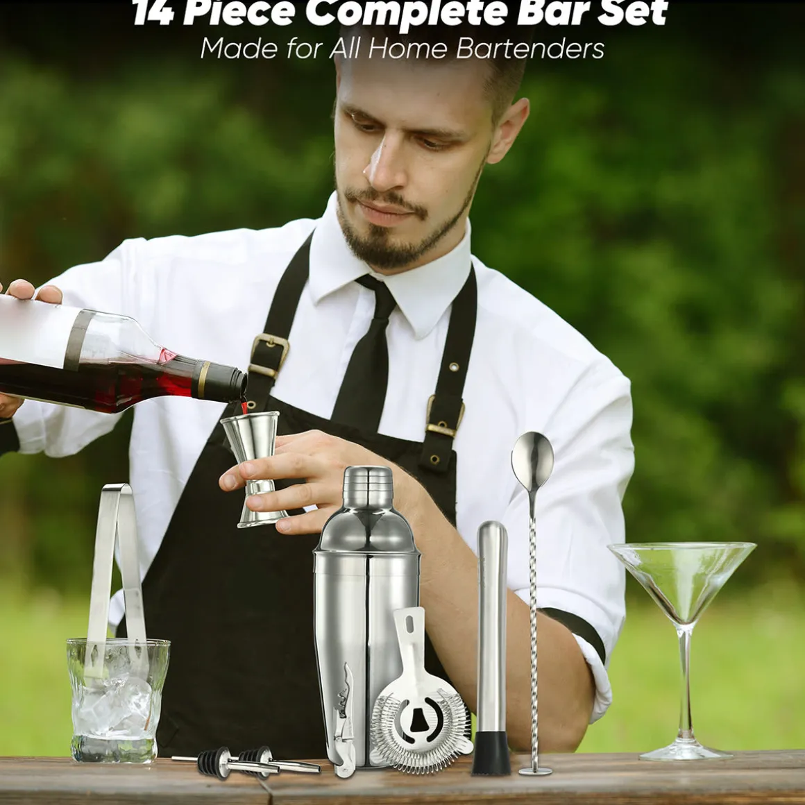 14-Piece Bartender Set