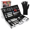 25-Piece BBQ Accessory Set