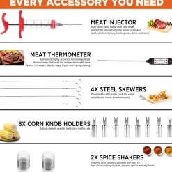 25-Piece BBQ Accessory Set