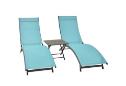 3-Piece Coral Springs Lounger Set