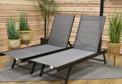 2-Piece Urban Sun Loungers