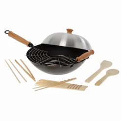 10-Piece 14'' Nonstick Wok Set