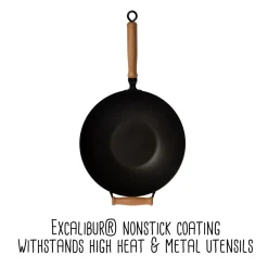 10-Piece 14'' Nonstick Wok Set