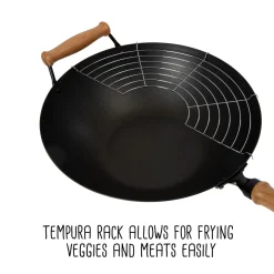 10-Piece 14'' Nonstick Wok Set