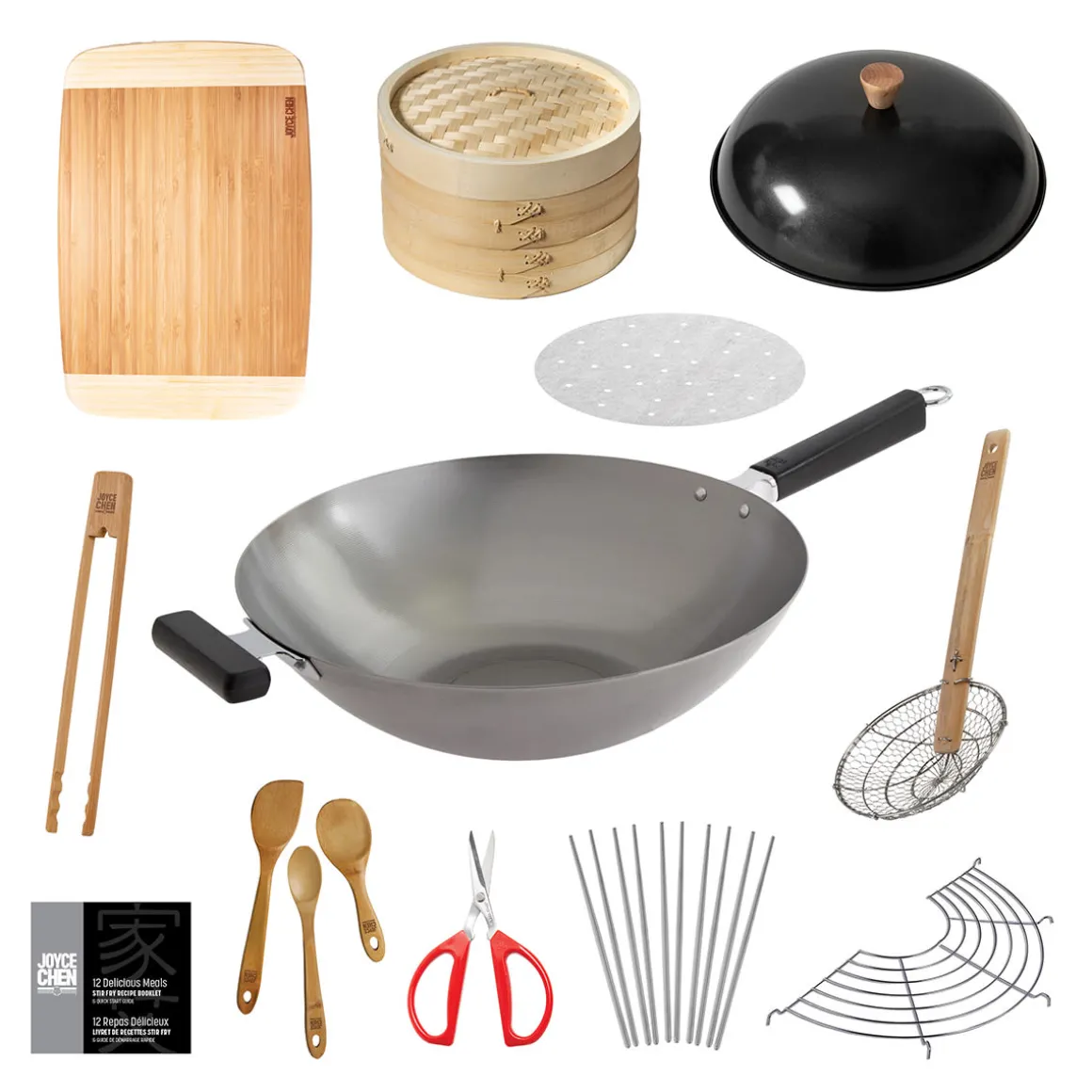 12-Piece 14'' Wok Set